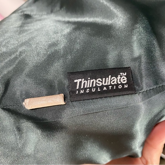 J. Crew Wool Cashmere Longline Coat Single Breasted Black size 4 thinsulate - Picture 7 of 10